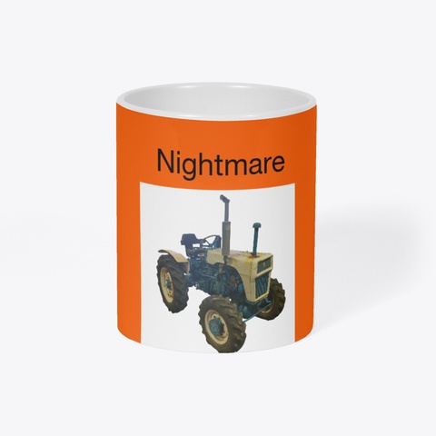 Nightmare Orange T-Shirt Right