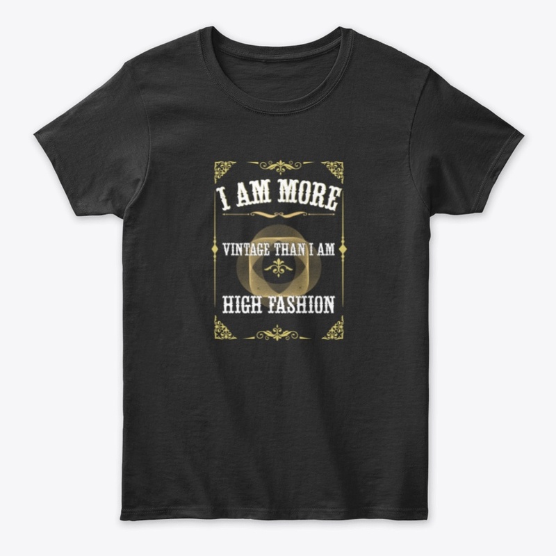 I am more vintage