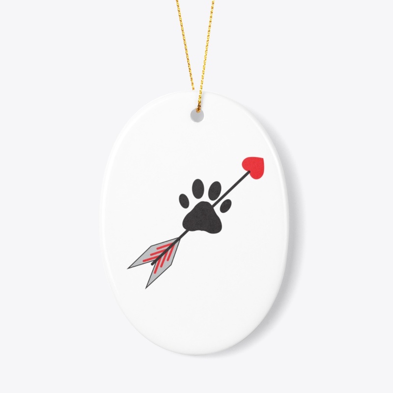 Paw & Heart Arrow Tee