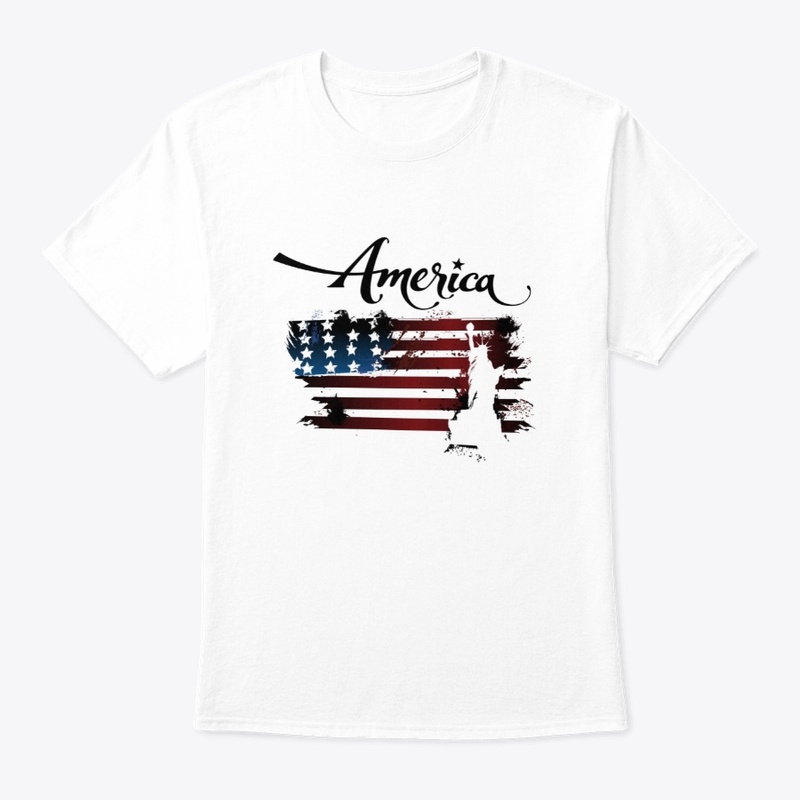 America with Statue of Liberty
