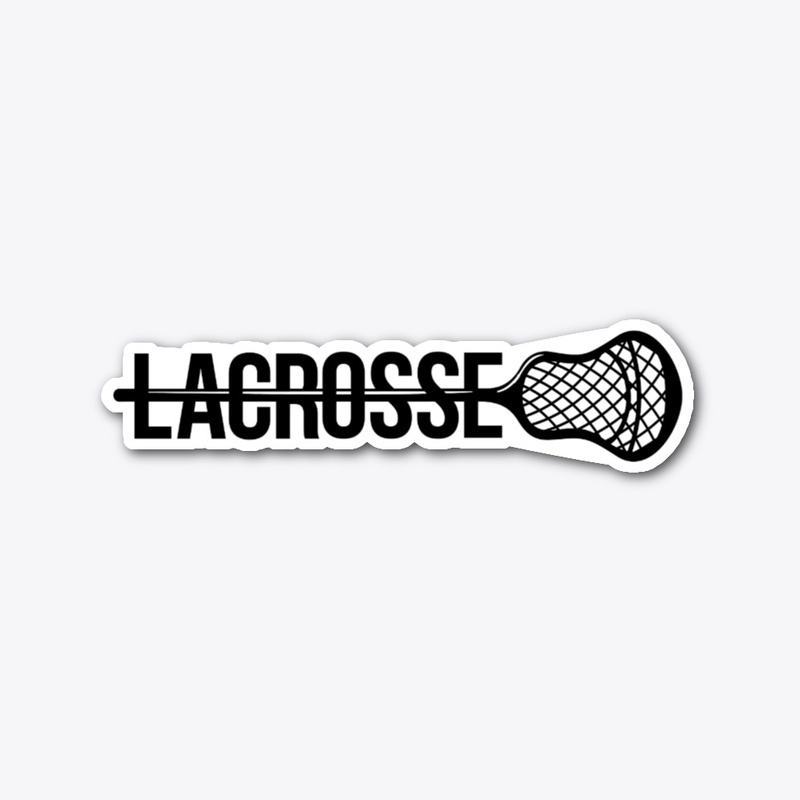 Lacrosse Decal