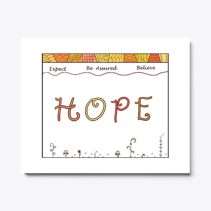 Hope Design in Oranges and Yellows 