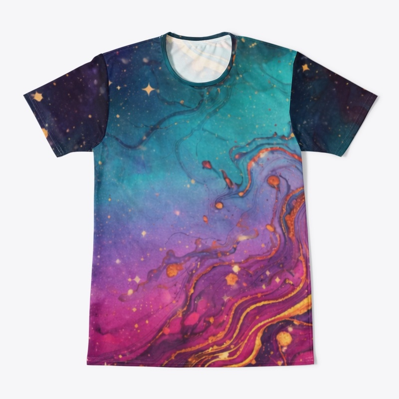 Galactic Flow — All-Over Art