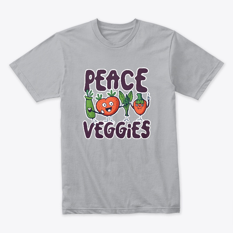 Peace Love Veggies T-shirt
