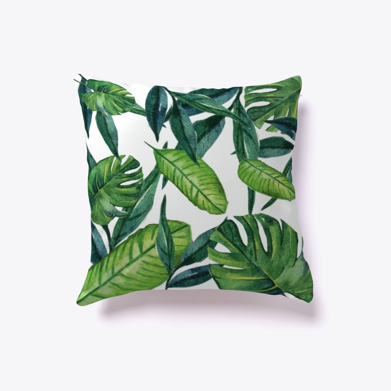 Botanic Leaf Pillow