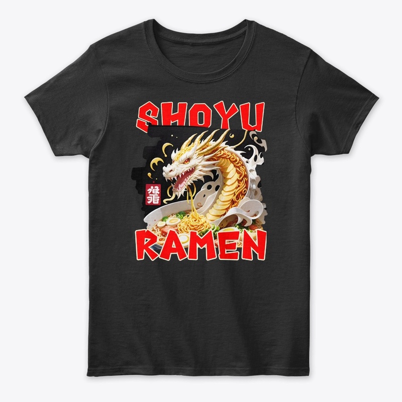 Year of the Dragon funny noodle graphic