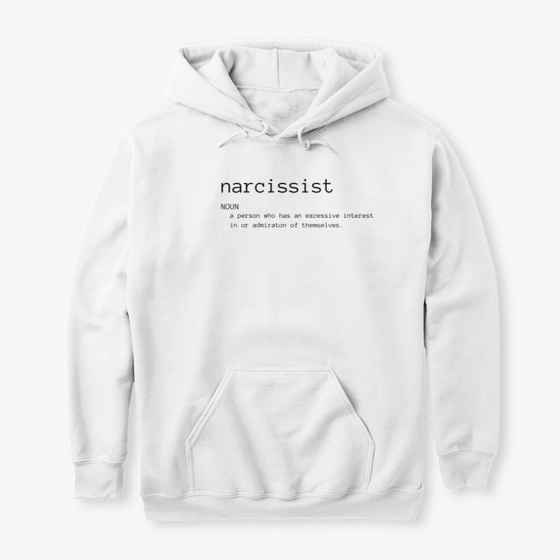 NARCISSIST TEE AND HOODIE