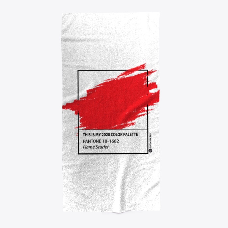 PANTONE FLAME SCARLET