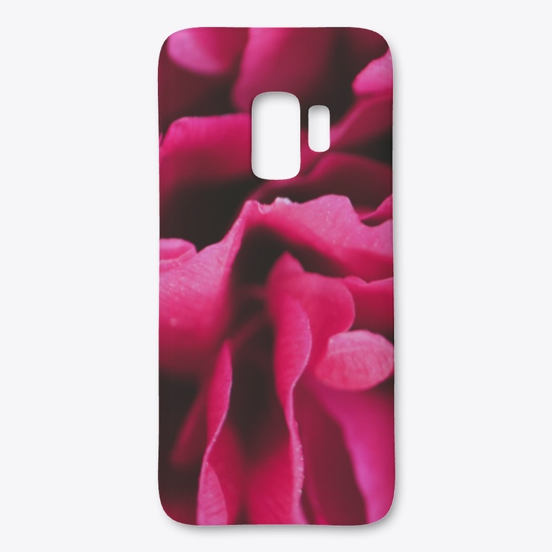 Abstract Pink Rose Pattern