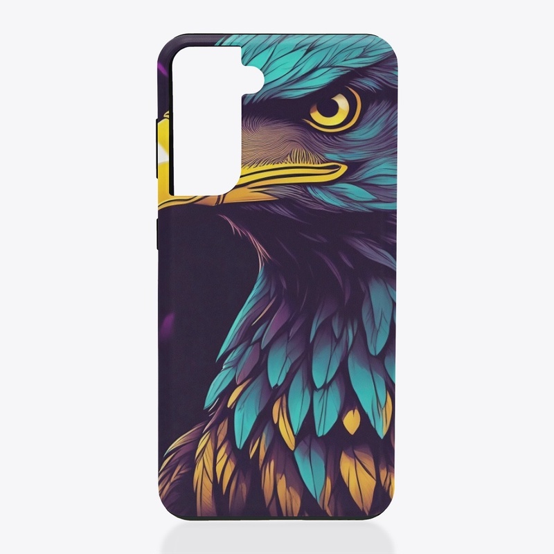 Majestic Bald Eagle in Vibrant Colors