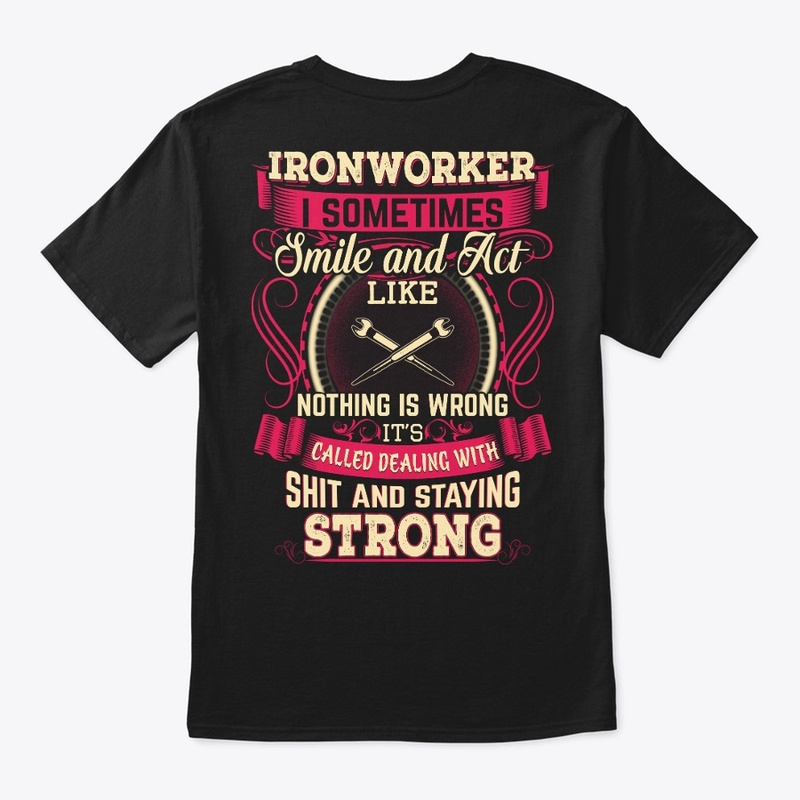 Ironworker Staying Strong Hoodie