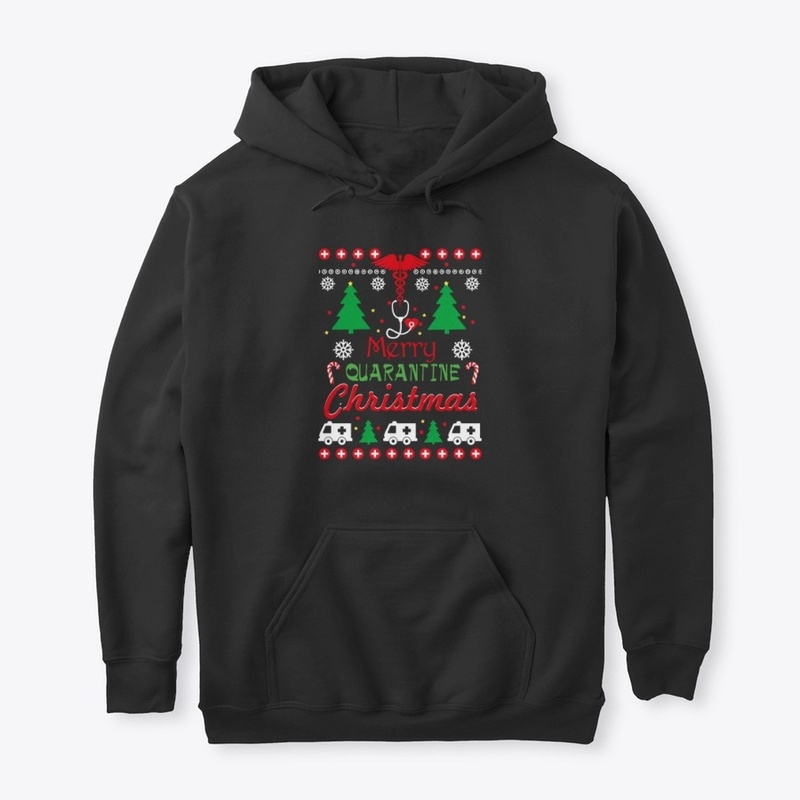 Quarantine Christmas 2020 Reindeer Mask 