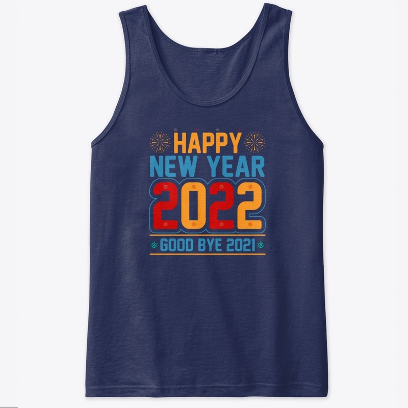 Happy New Year 2022  T Shirt Design