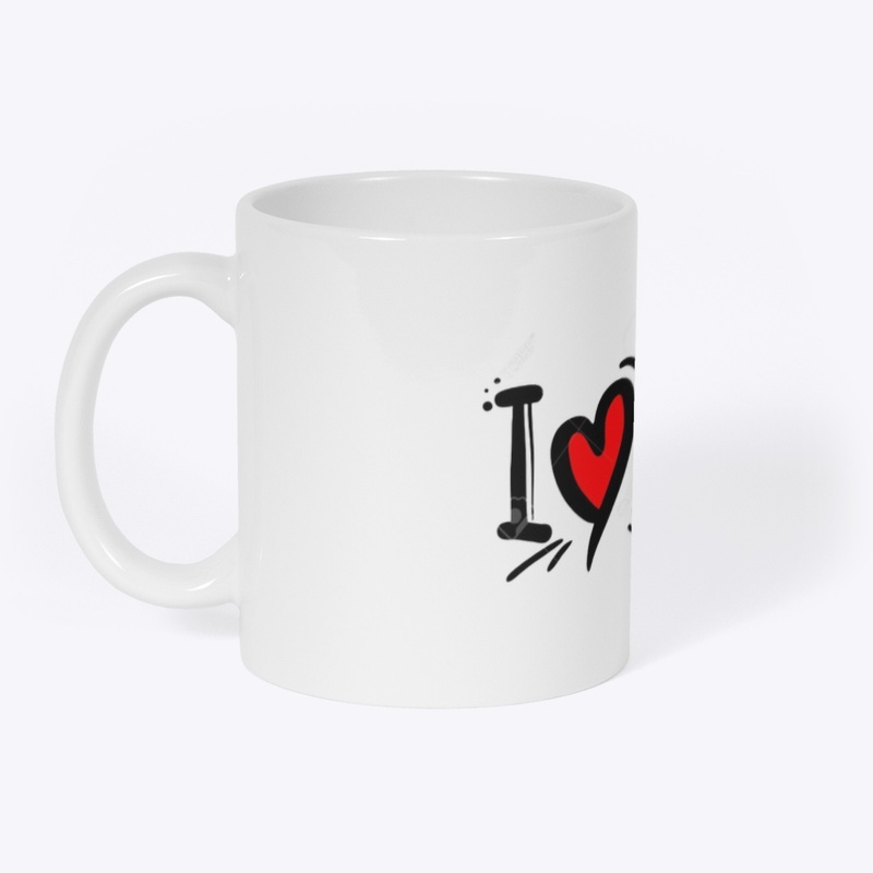 MUG/sweet/t-shirt  I LOVE ALGERIA