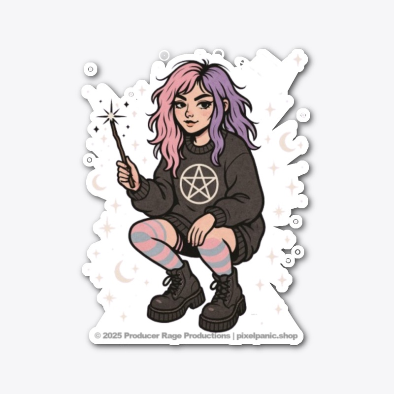 Pastel Goth Witch | Cute Alt Design