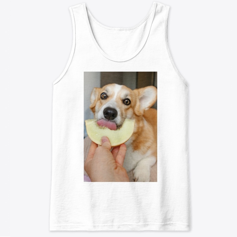 Hilarious Dog Eating Fruit