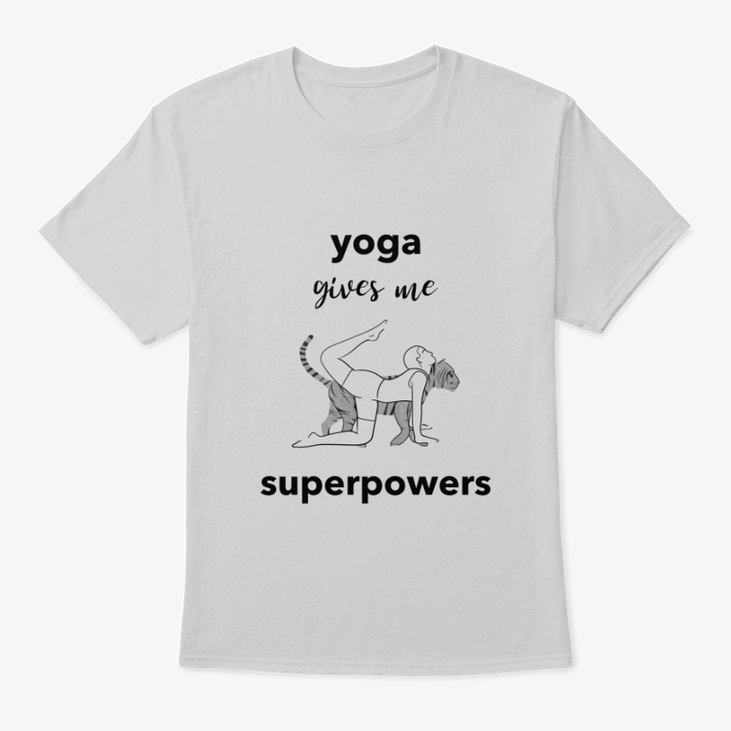 Yoga Gives Me Superpowers Tee