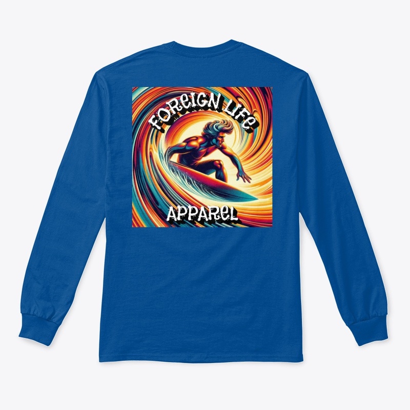 Foreign Life Surreal Surf Poster