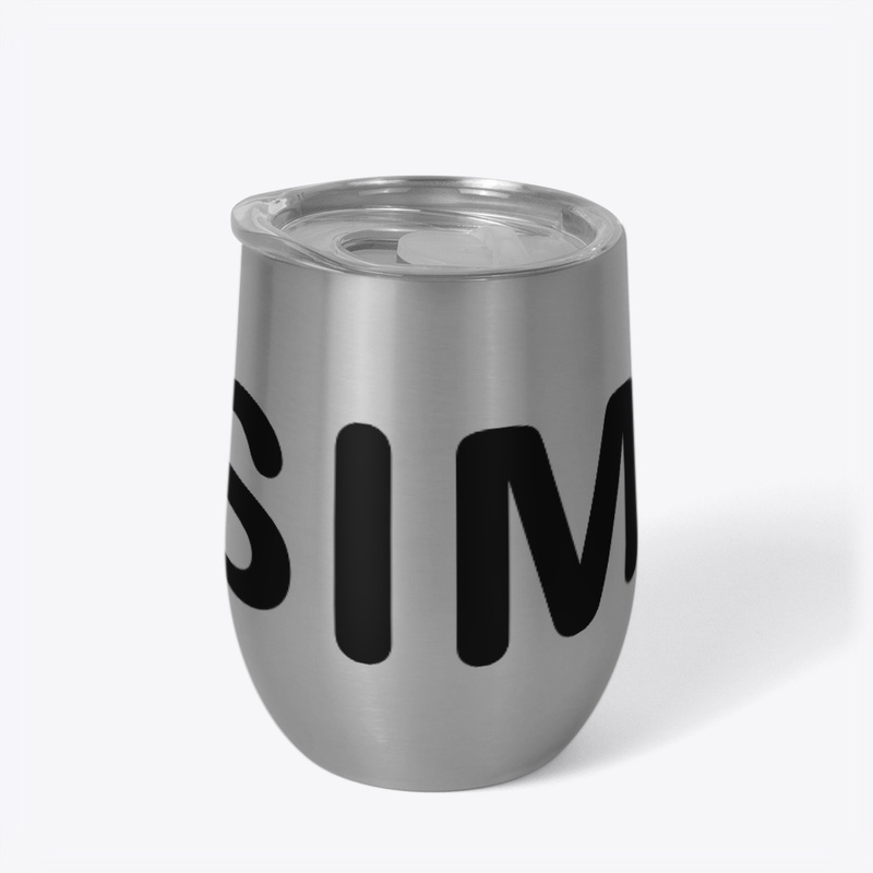 SimsBear-y Apparel Black Text