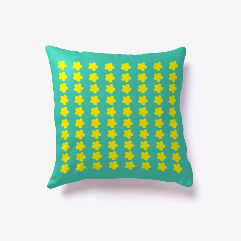 beautiful yellow flower art -  pattern