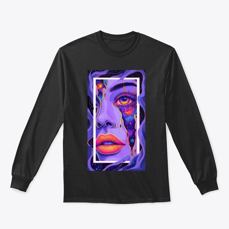 Purple Trippy Girl