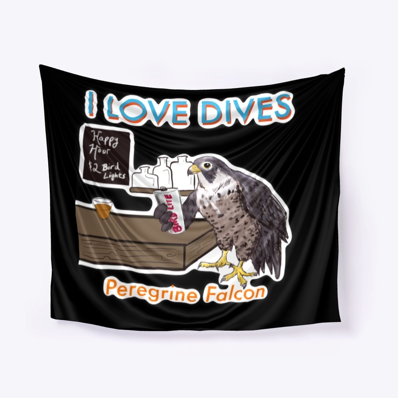 Peregrine Falcon I Love Dives