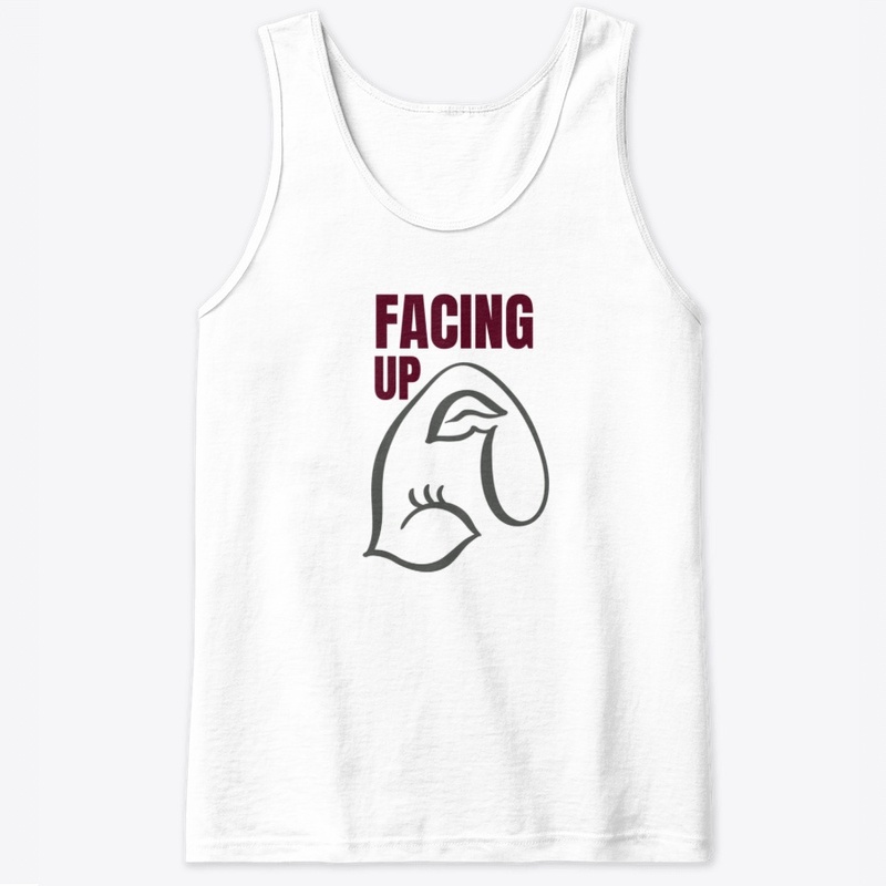 Facing up. Confidence. Optimism. Face up