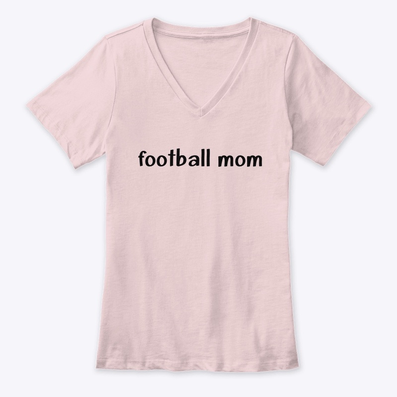 "Football Mom" - V-Neck