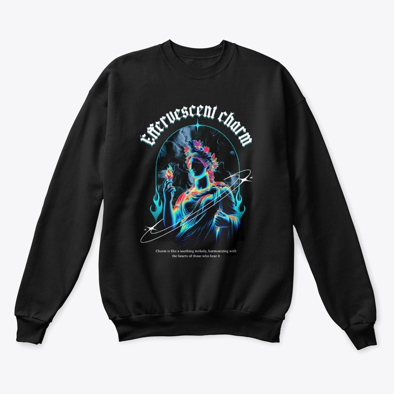 Effervescent Charm Typography Streetwear