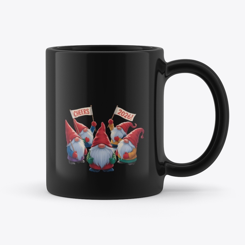 Happy New Year 2026 Gnomes