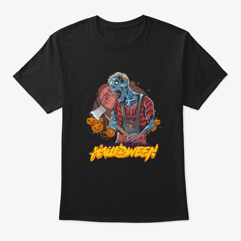 Gift For Halloween Y8umn Black T-Shirt Front