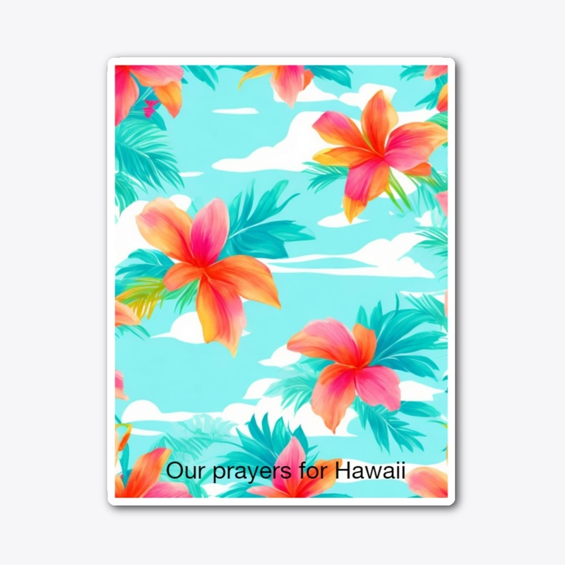 Hawaii inspired pattern