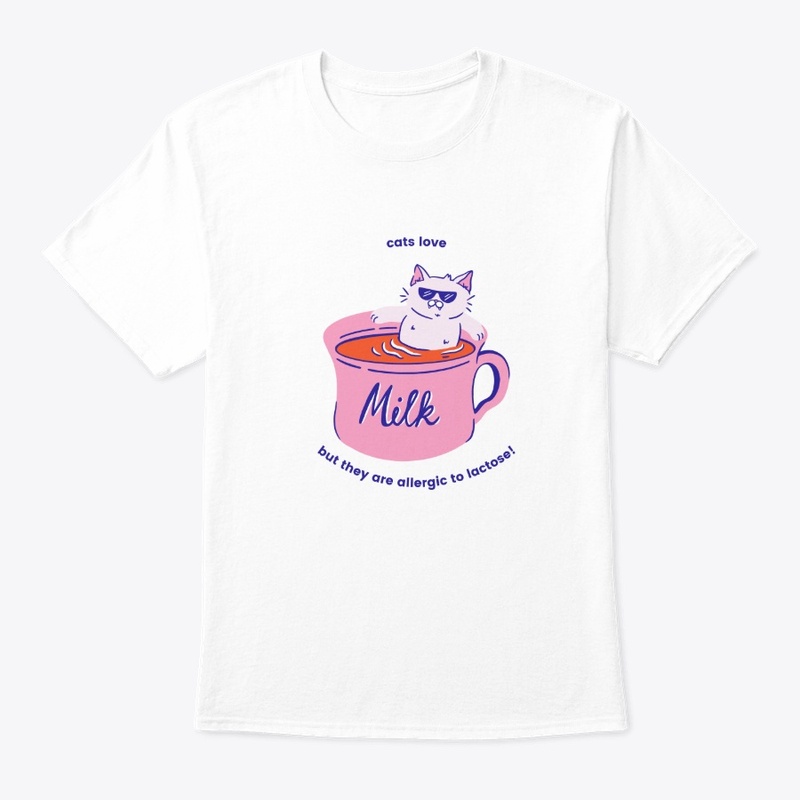 sweet cat print combin