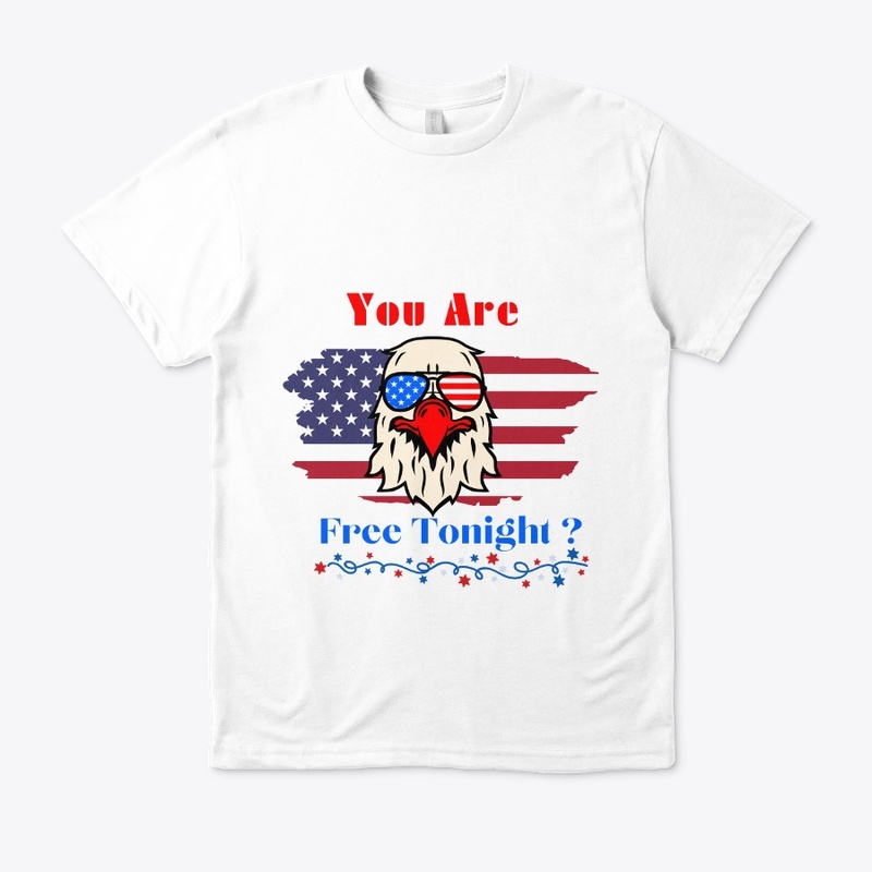 Patriotic Bald Eagle Tshirt 4th of July 