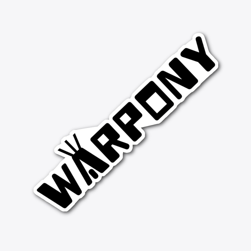 war pony sticker