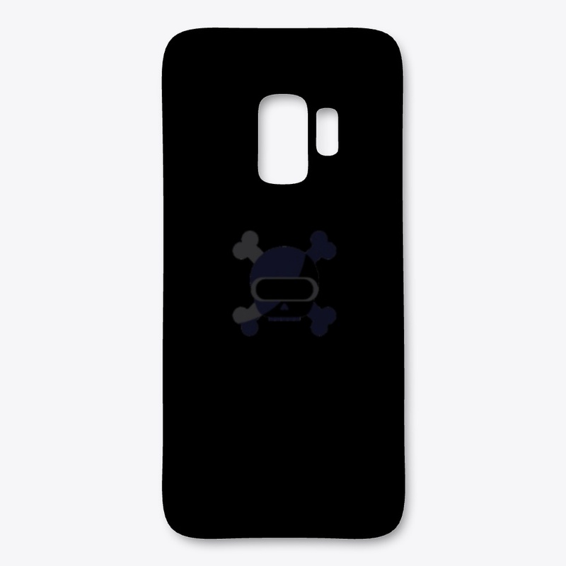 Micro Skully (BLack & BLue)