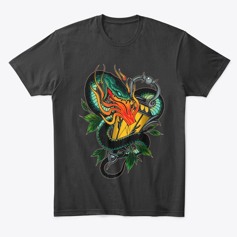Neo-Trad Snake