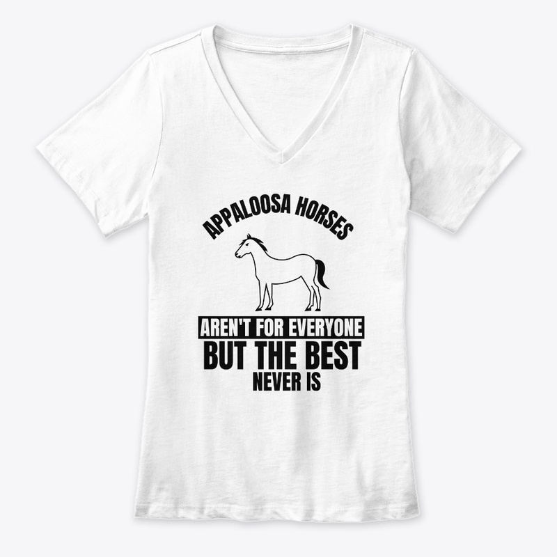 Appaloosa horses aren't for everyone but