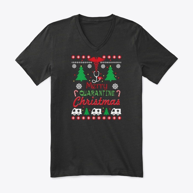 Quarantine Christmas 2020 Reindeer Mask 