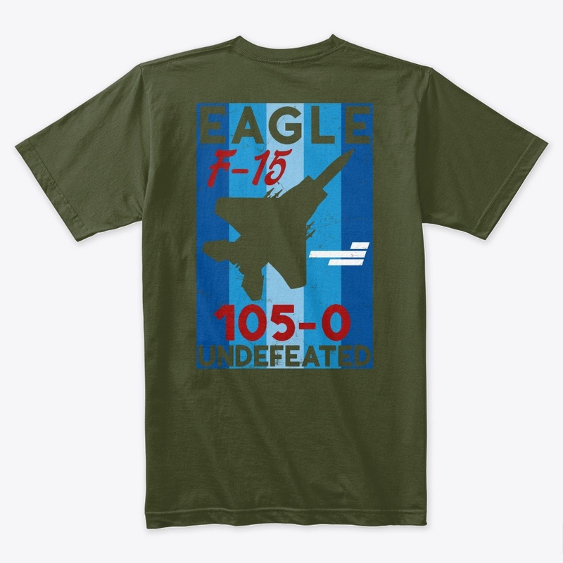 Undefeated F-15 (graphic on back)