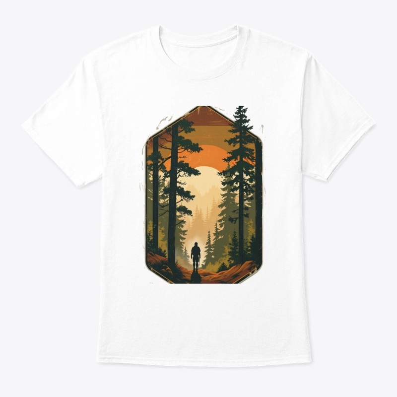  Forest Adventure Vibes Graphic Design 