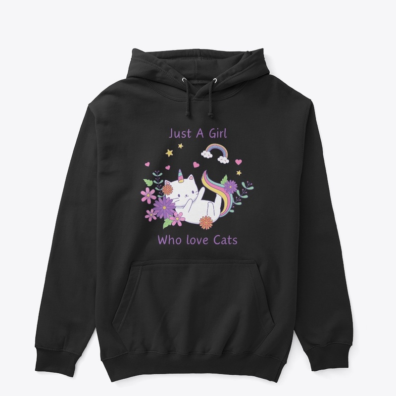 Just A Girl Who Loves Cats T-Shirt