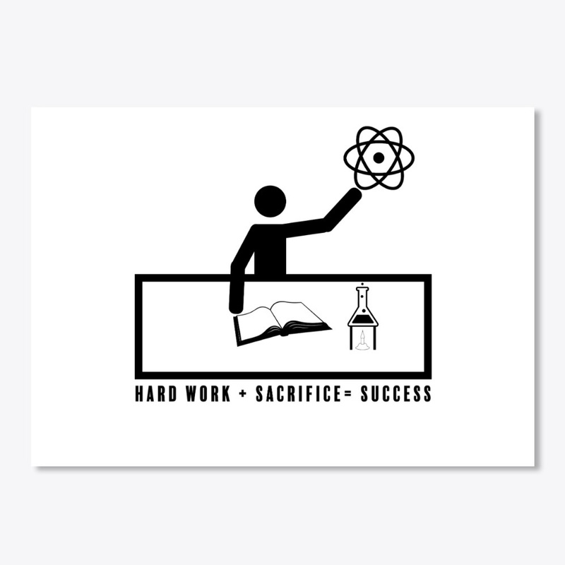 Hard Work + sacrifice =Success  The Logo