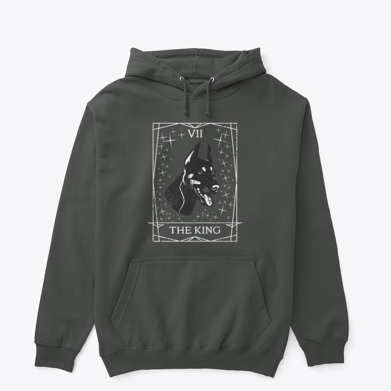 Tarot The King Doberman