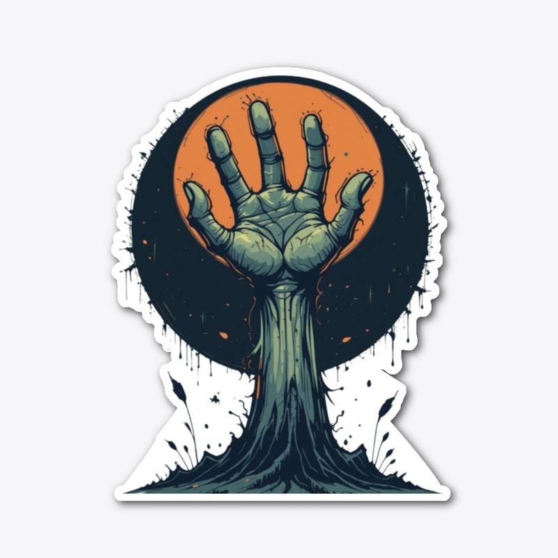 Zombie Hand Halloween Shirt