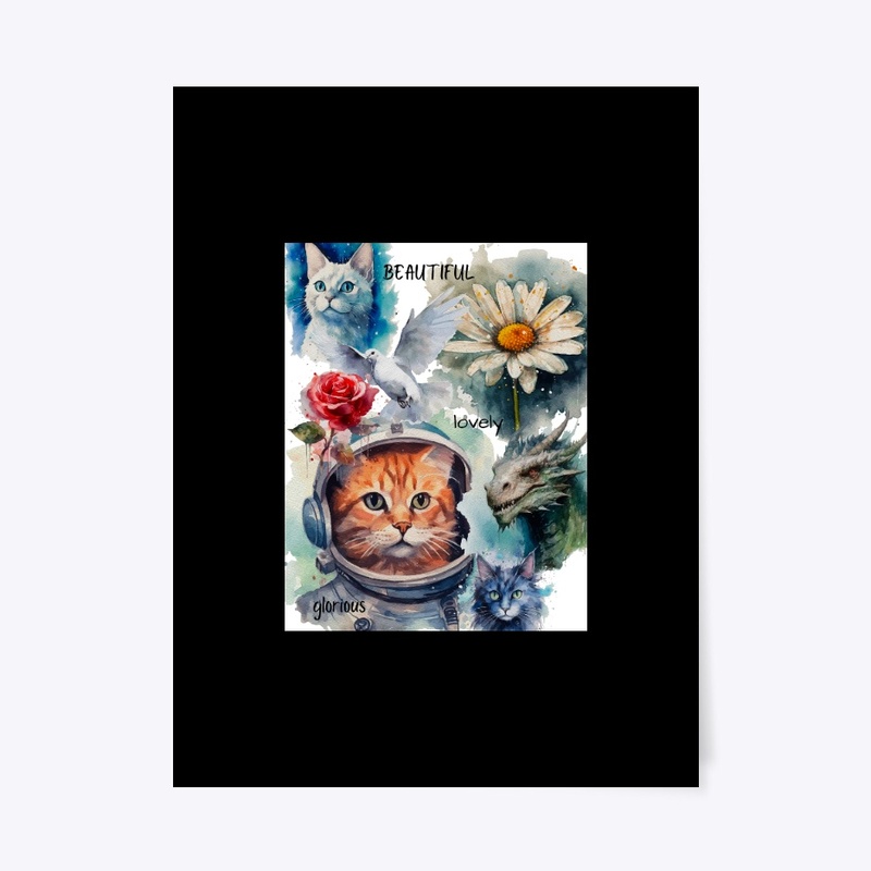 Cats, Flowers and Dragons, Oh My!