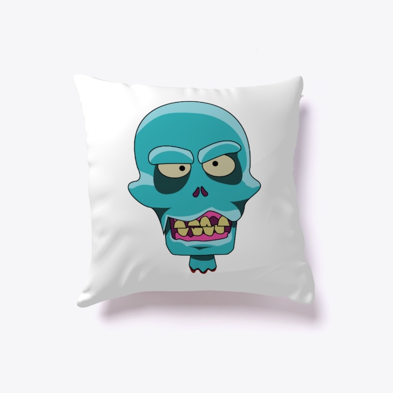 Severed Zombie Head