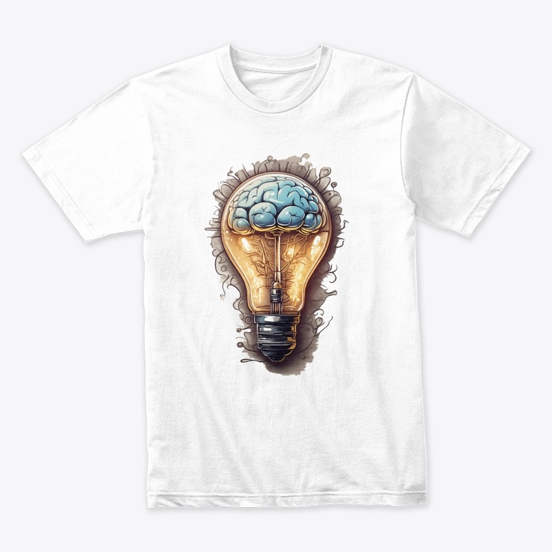 Bulb Brain Print Products