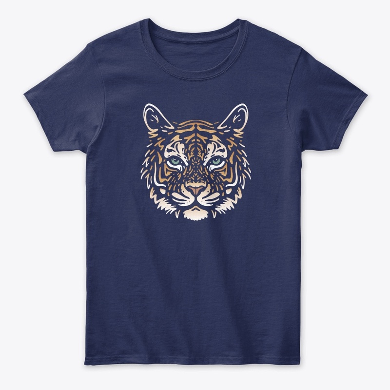 Cute Tiger (Colored)