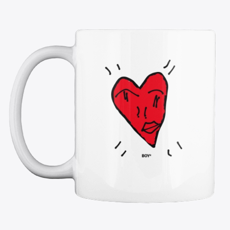 HEART MUG (WHITE)
